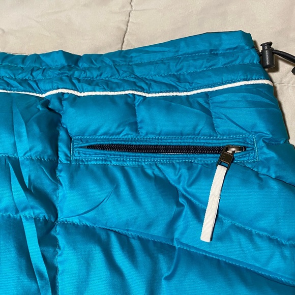 Lole Turquoise Puffer Mini Skirt Bum Warmer M - Picture 6 of 7